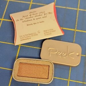 Peek Beauty Eyeshadow in Shimmering Bronze 250KB New 1.3g